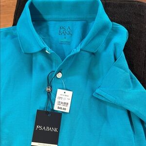 Jos. A. Bank Men's Bright Teal Polo Shirt